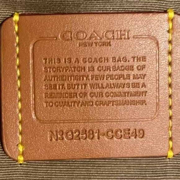 Coach Ella Shoulder Bag, Size 35.5*32.5cm*6cm - Picture 8 of 8